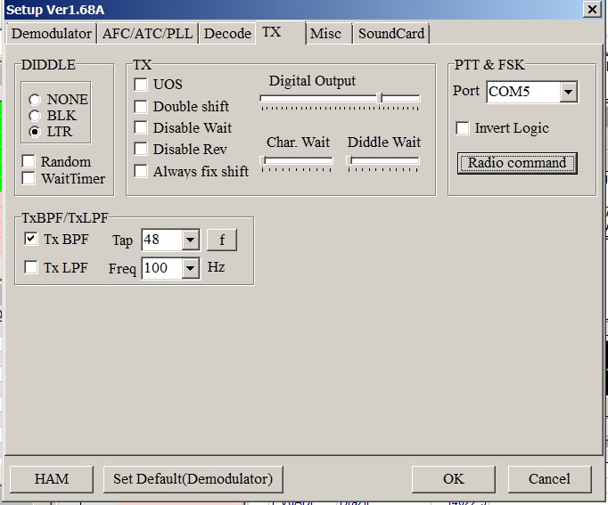 mtty not decoding ts-590